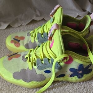 adidas Neon Yellow Athletic Shoes